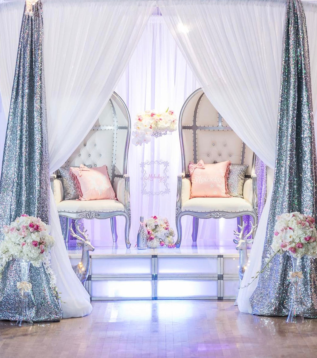 Canopy Throne Chair