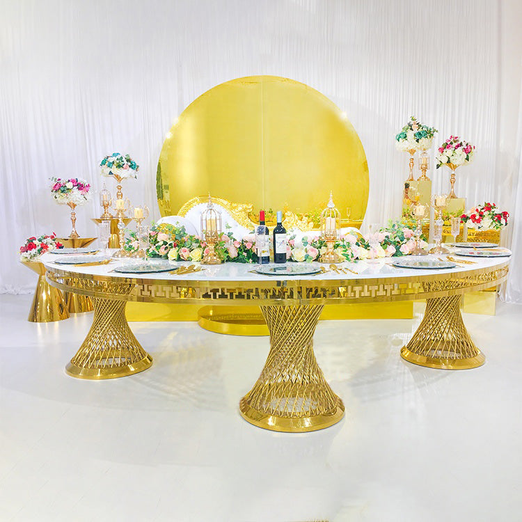 Elle Half Cirle Table