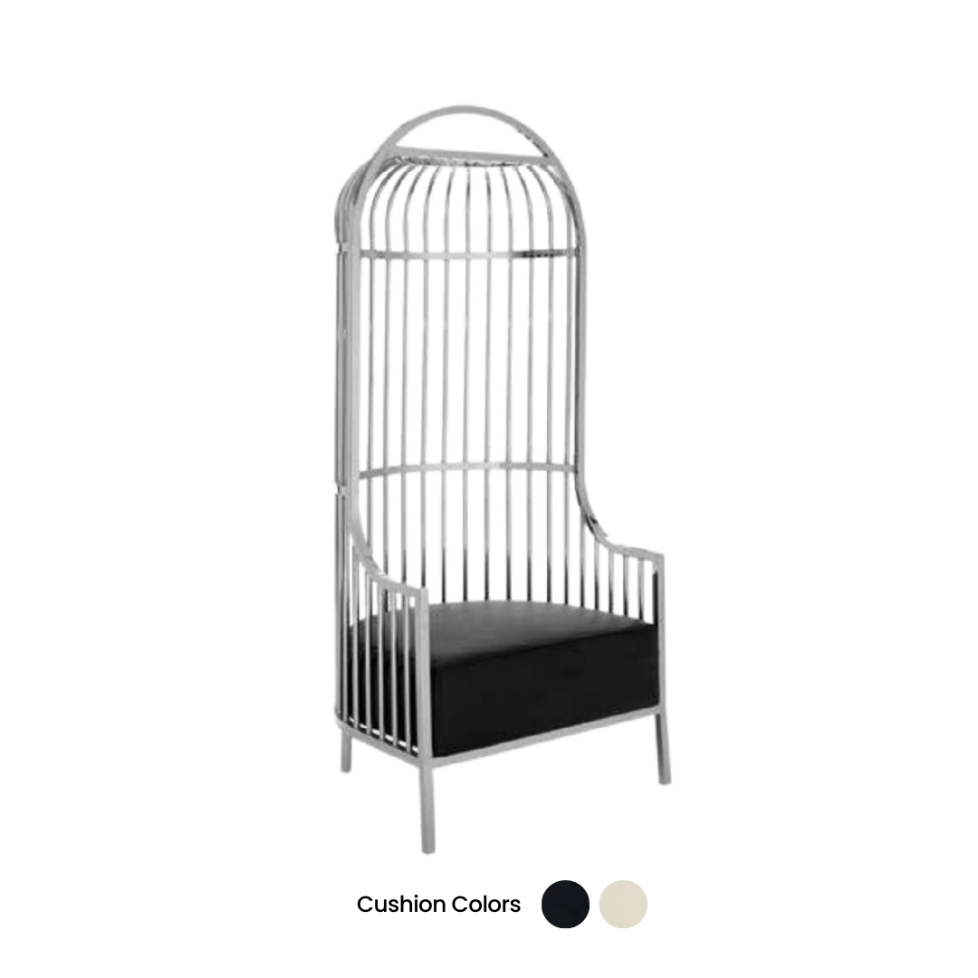 Cage Silver Throne