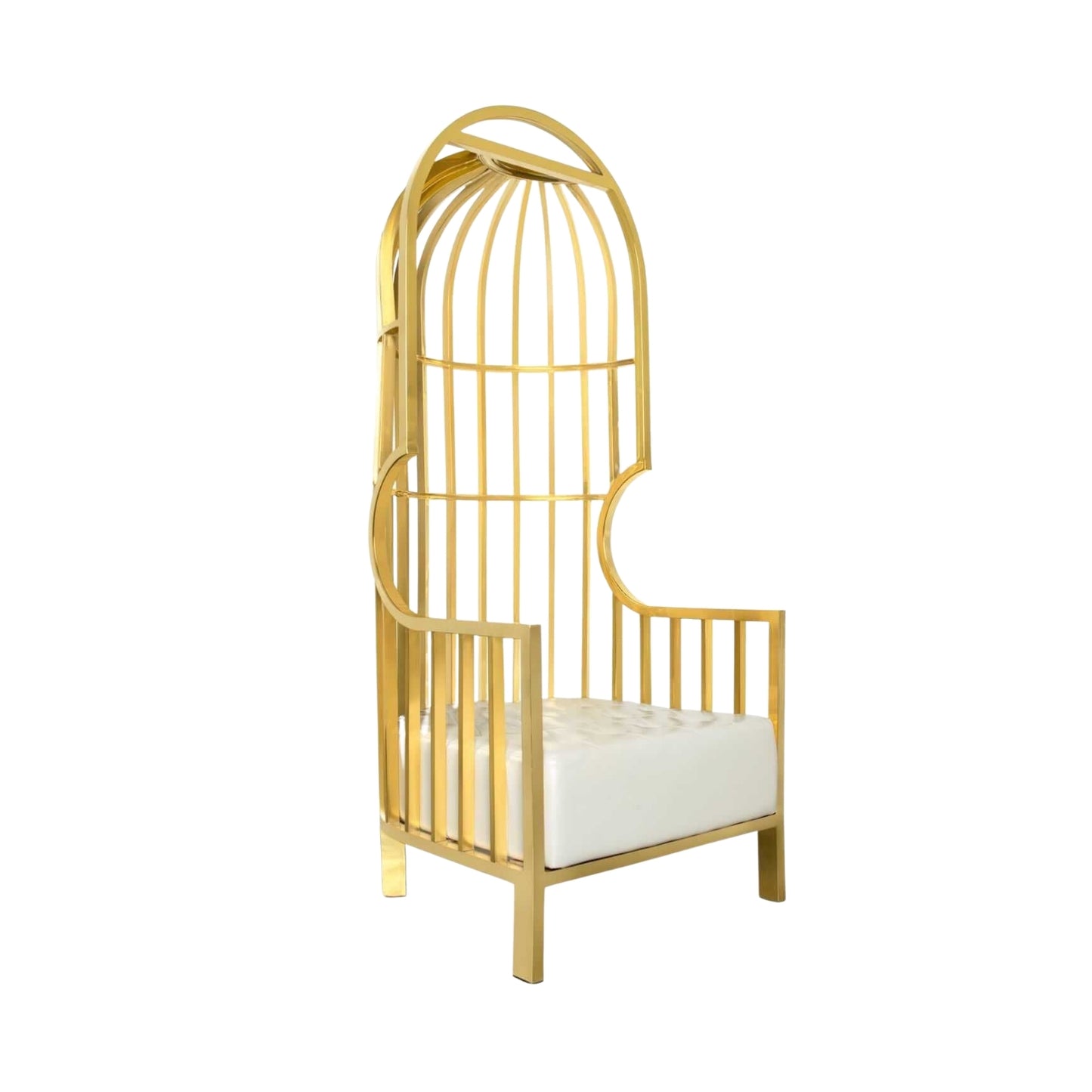 Cage Gold Throne