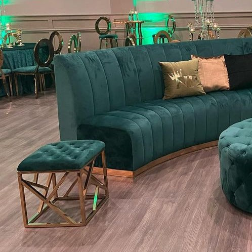 Crisscross Ottoman