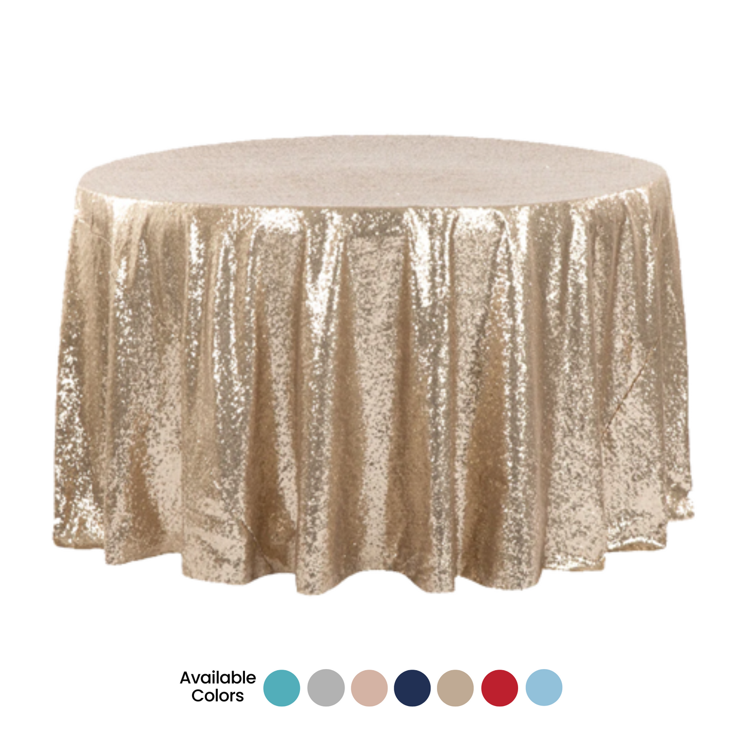 Round Table Linen (Sequin)