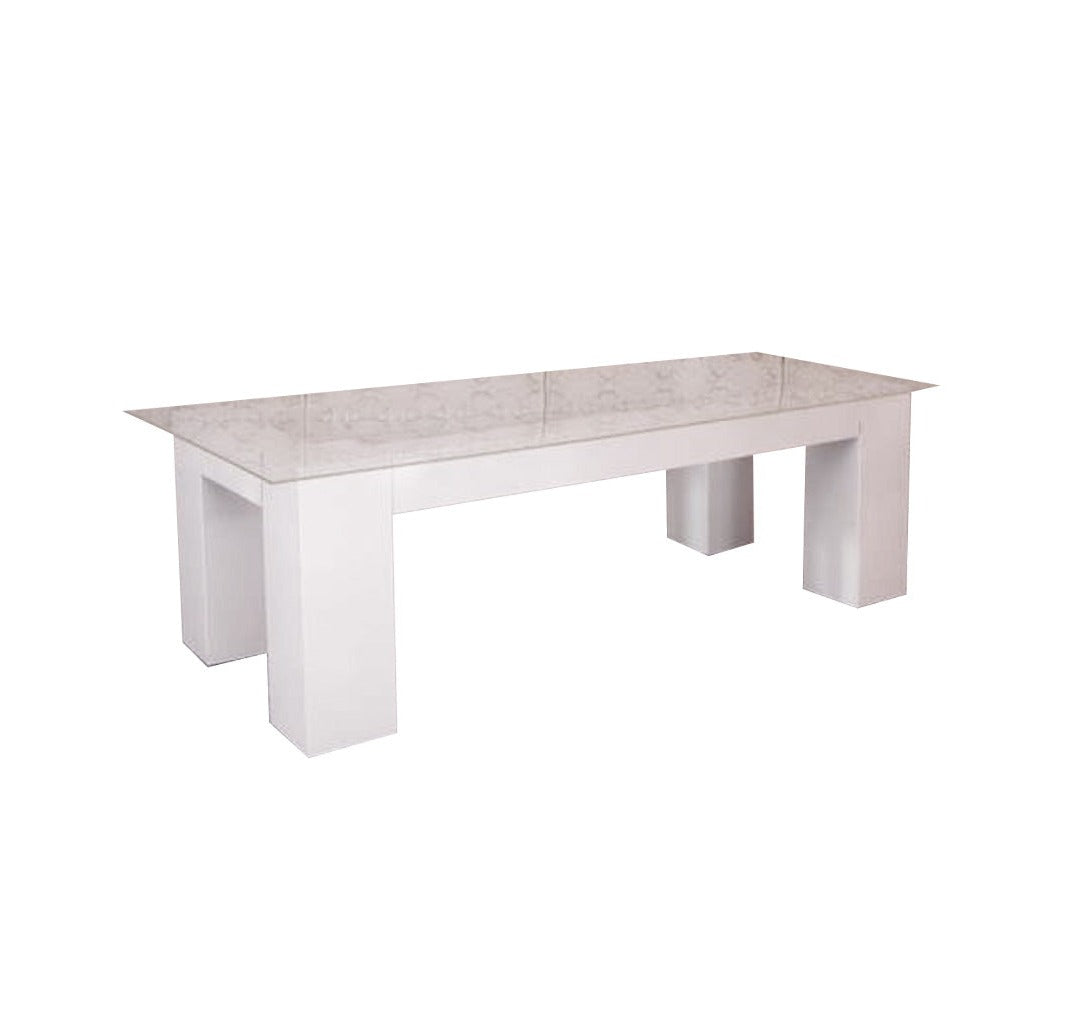 Snow Rectangular Table