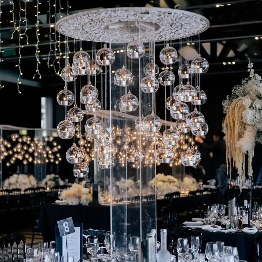 Lucid Beads Centerpiece (Crystal Acrylic)