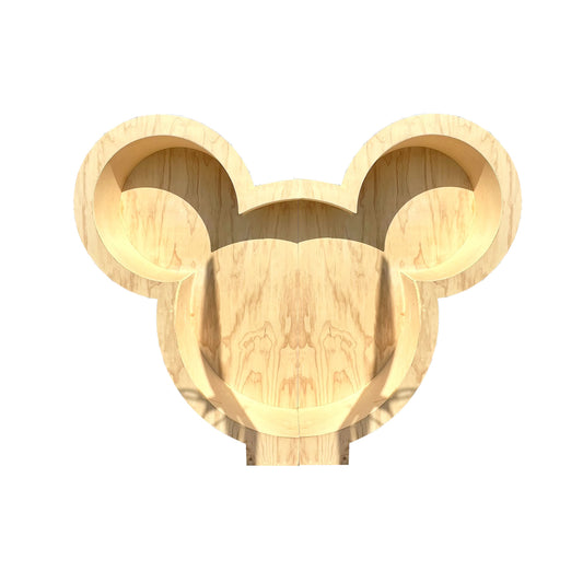 Mickey Mouse Wood Backdrop