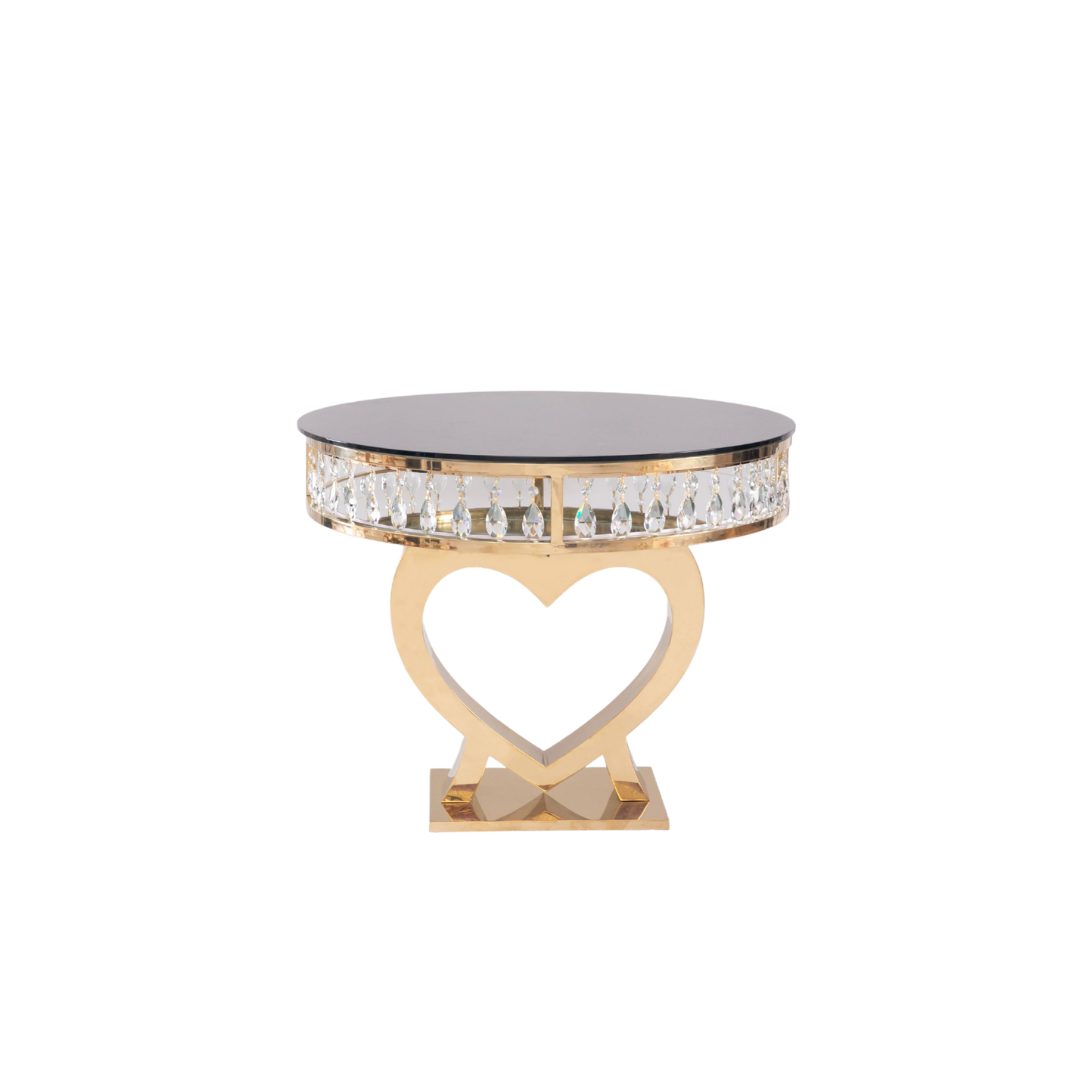 Heart Bling Cake Table