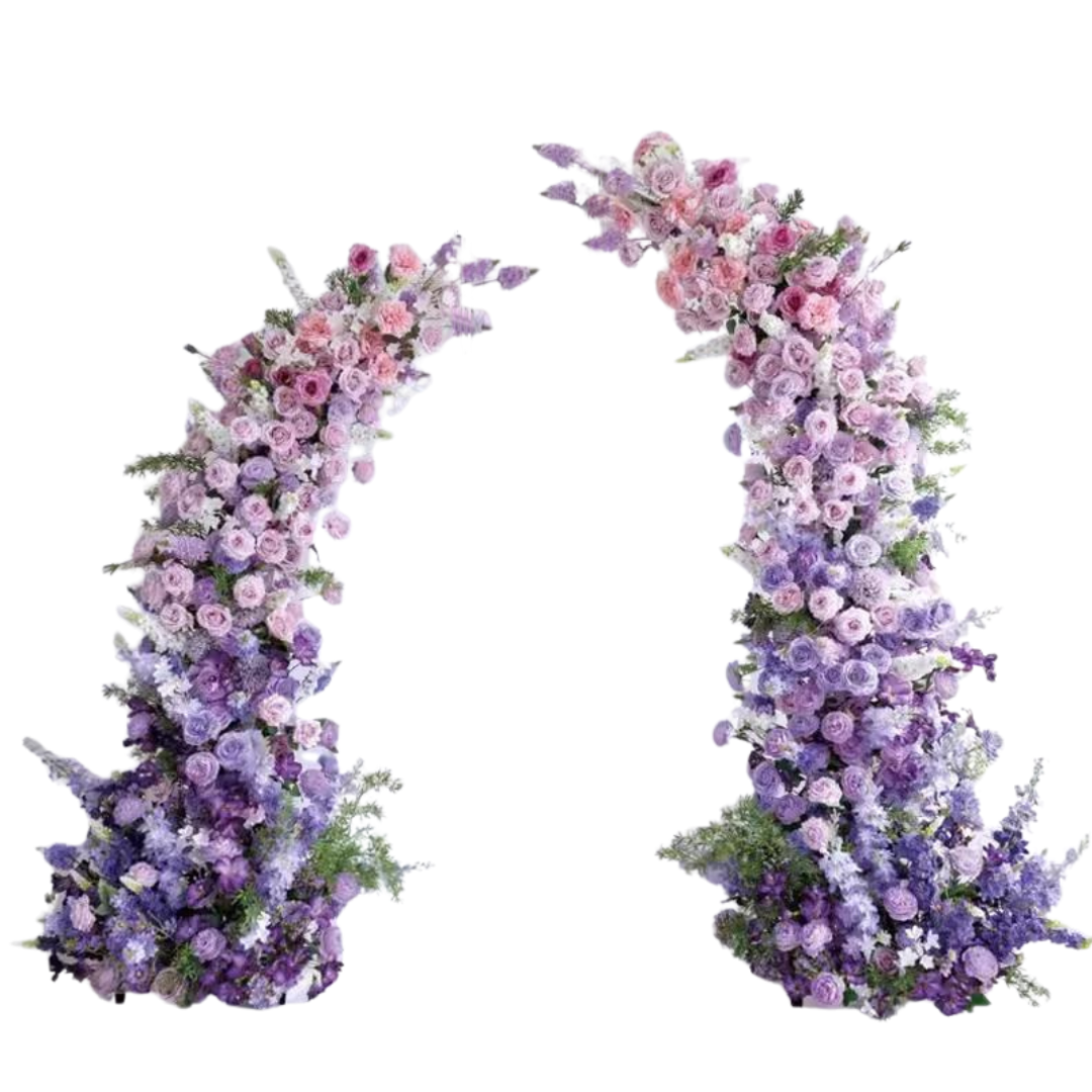 Purple & Pink Flower Stand