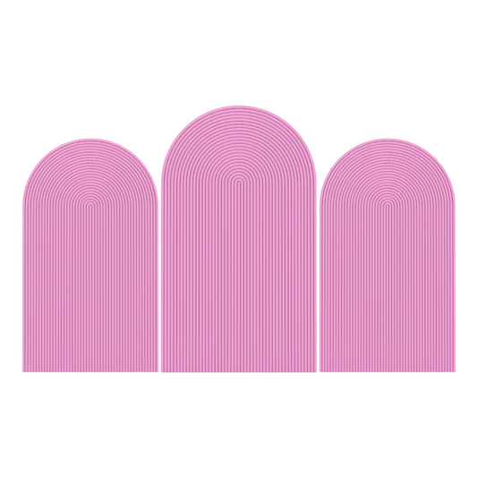 Ripple Arch Wall (Pink)