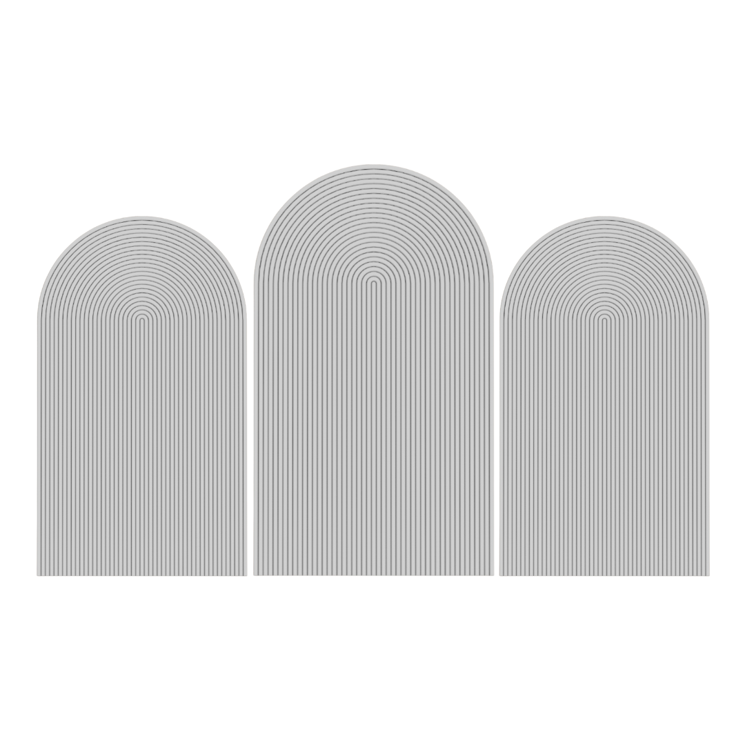 Ripple Arch Wall (White)