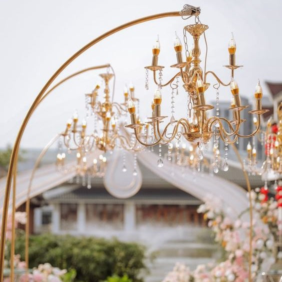 Crystal Chandelier Floor Stand