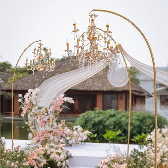 Crystal Chandelier Floor Stand