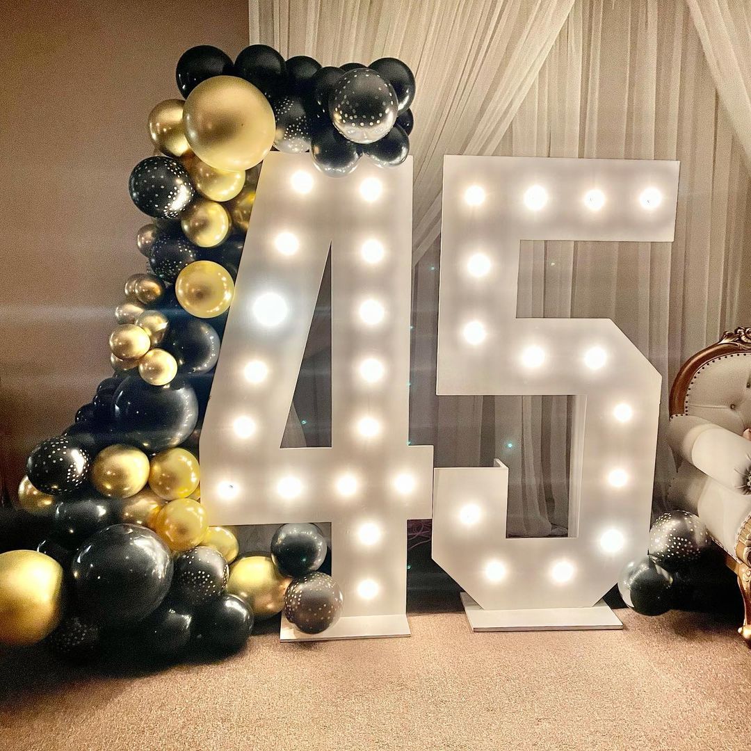 Lit Numbers