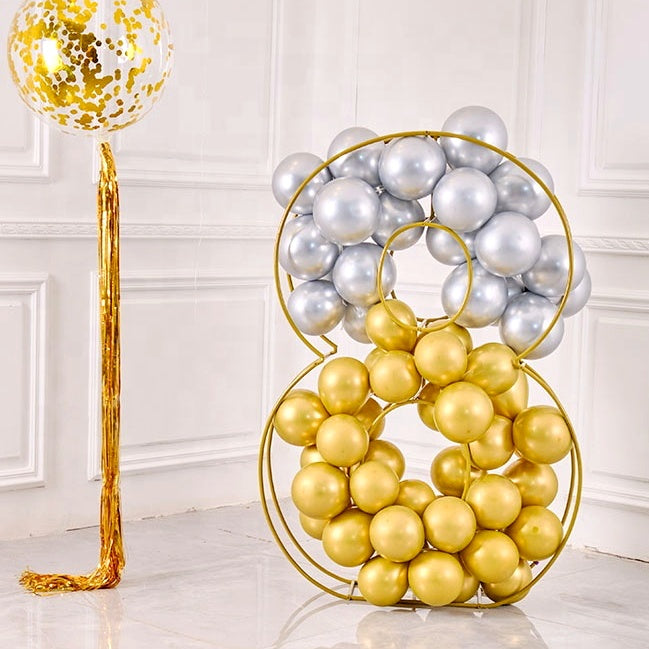 Gold Number Stand
