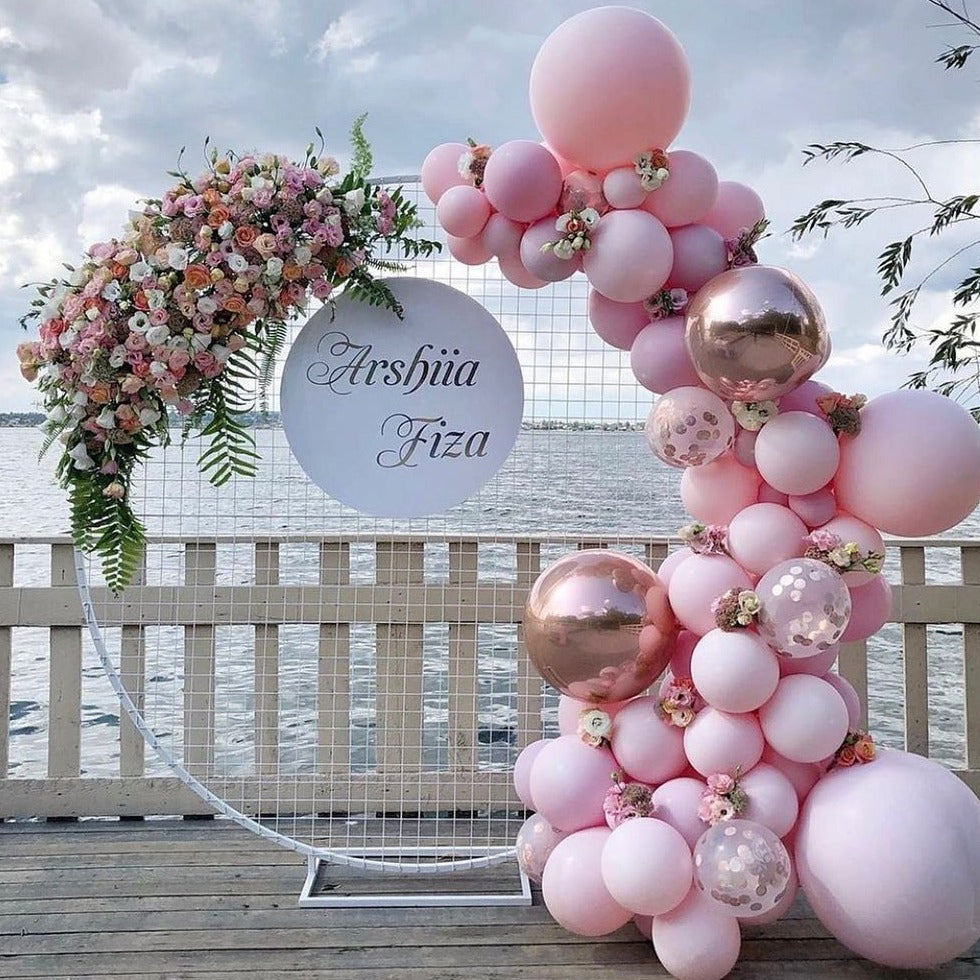 Squares Backdrop (White)