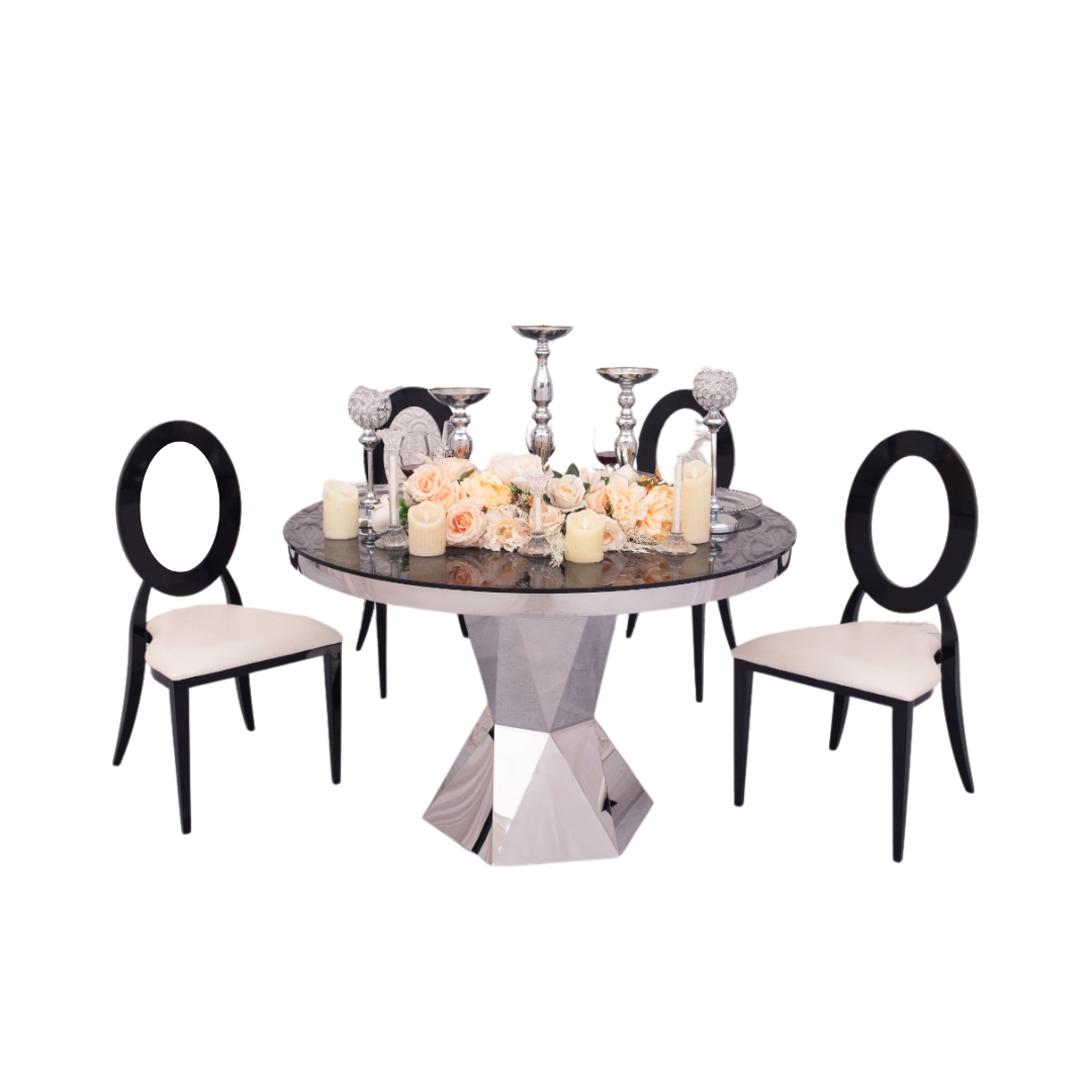 Radiant Round Table (Silver)