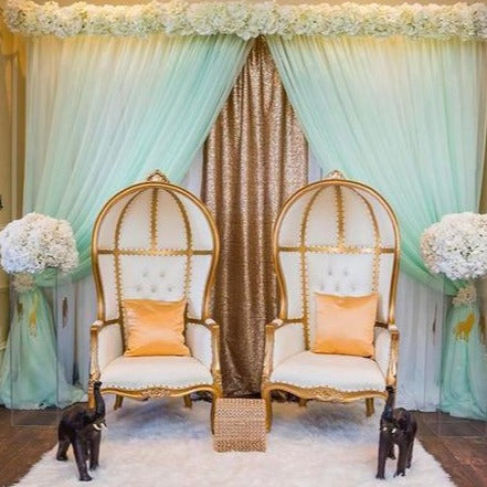 Canopy Throne Chair