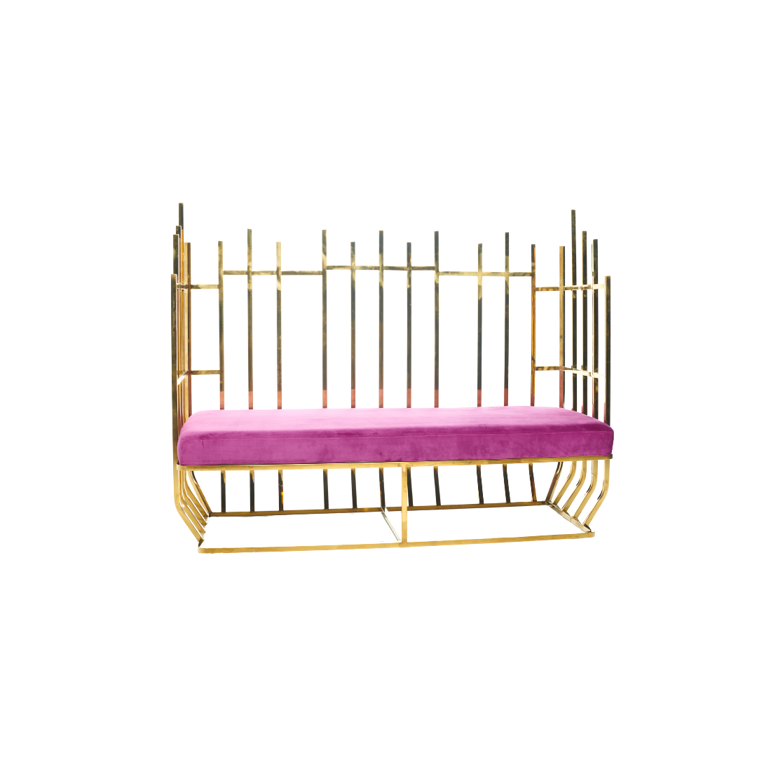 Bamboo Loveseat