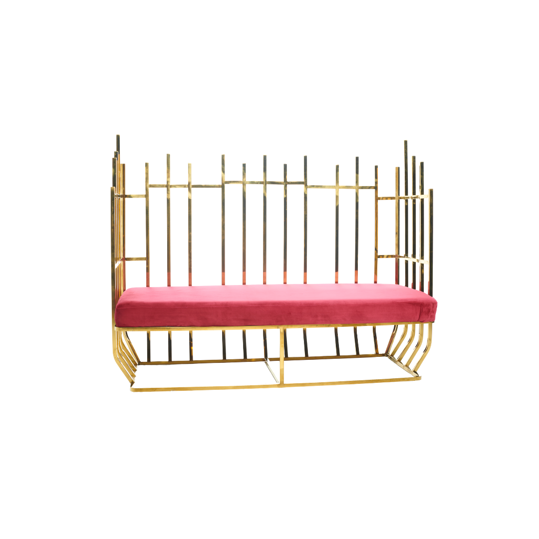 Bamboo Loveseat