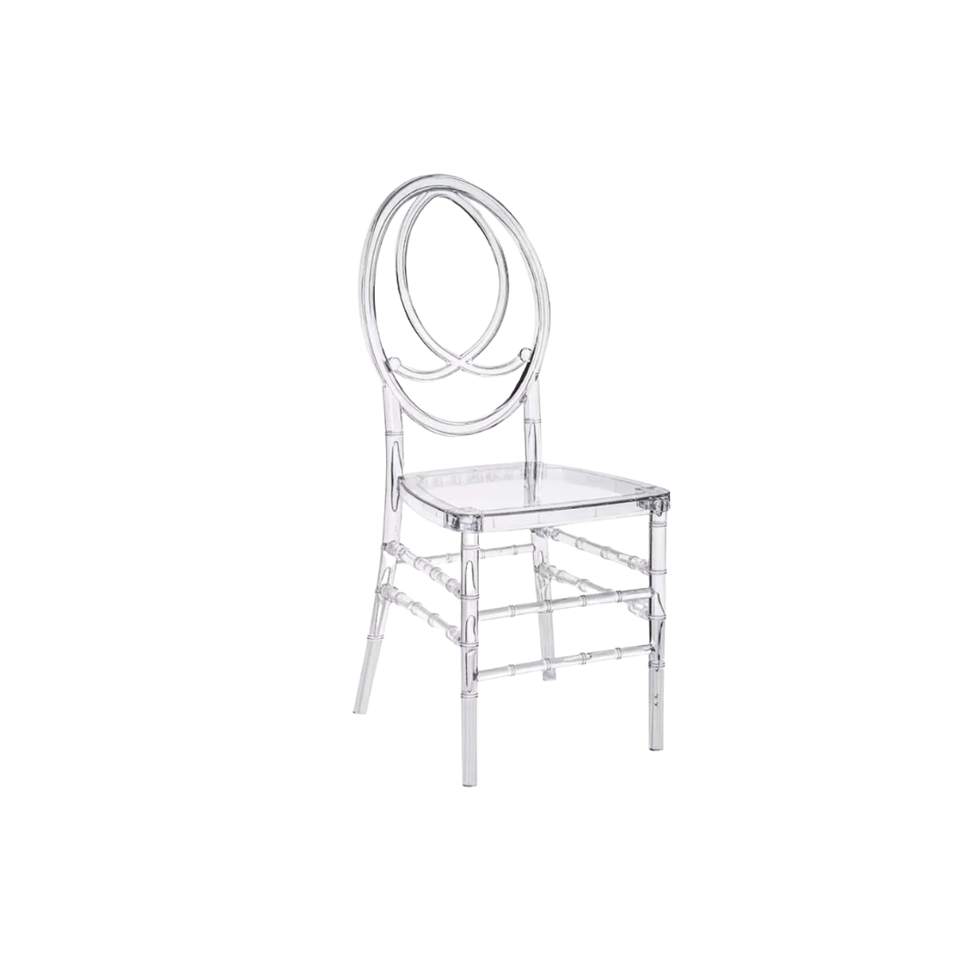 Mercedes Chair (Clear)