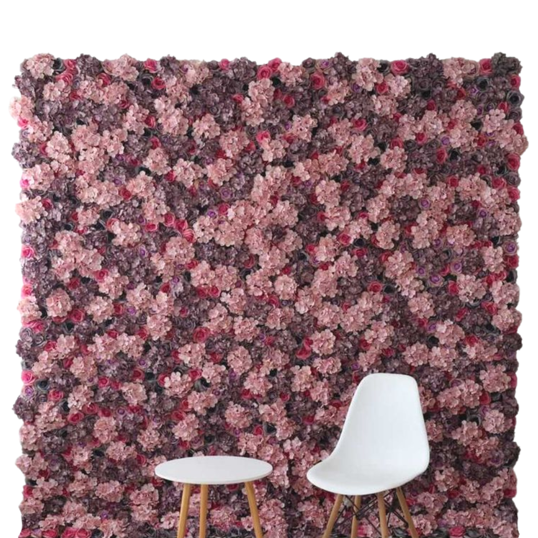 Flower Wall (Old Rose)