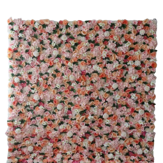Flower Wall (Peach Delight)