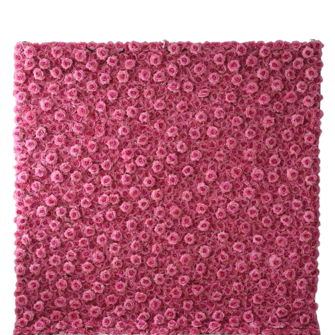 Flower Wall (Pink Roses)