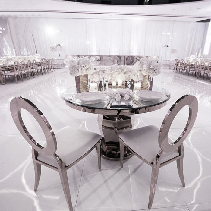 Radiant Round Table (Silver)