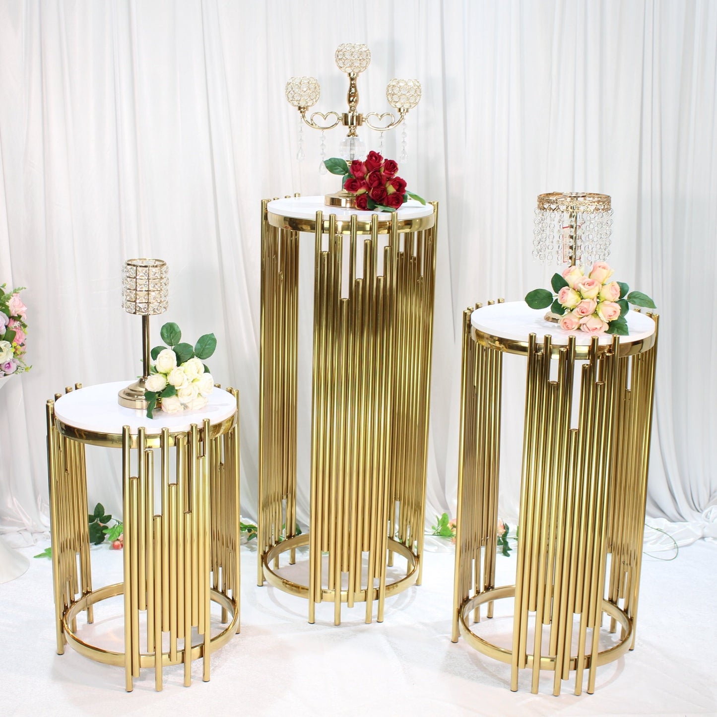 Ruth Pedestals (Gold)