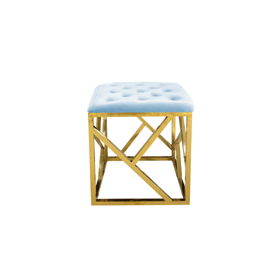 Crisscross Ottoman