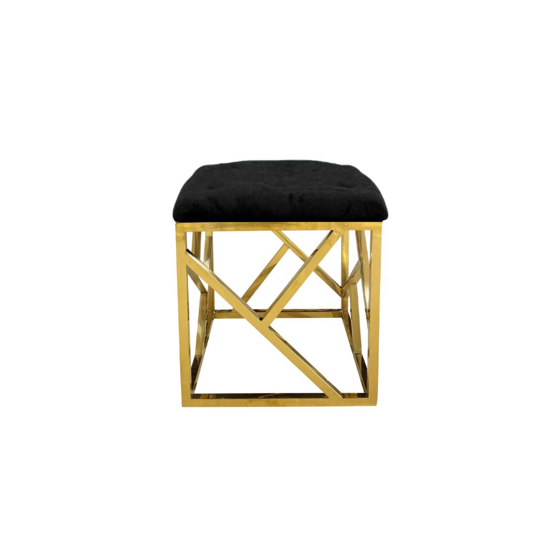 Crisscross Ottoman