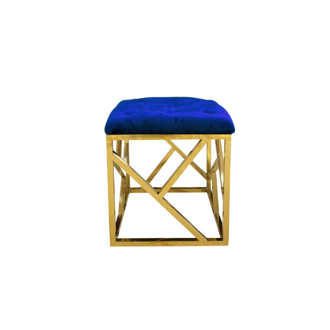 Crisscross Ottoman