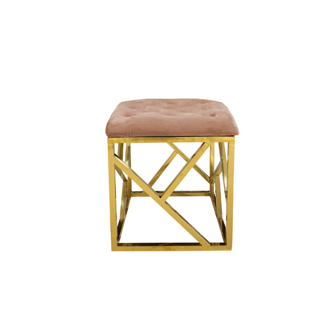 Crisscross Ottoman