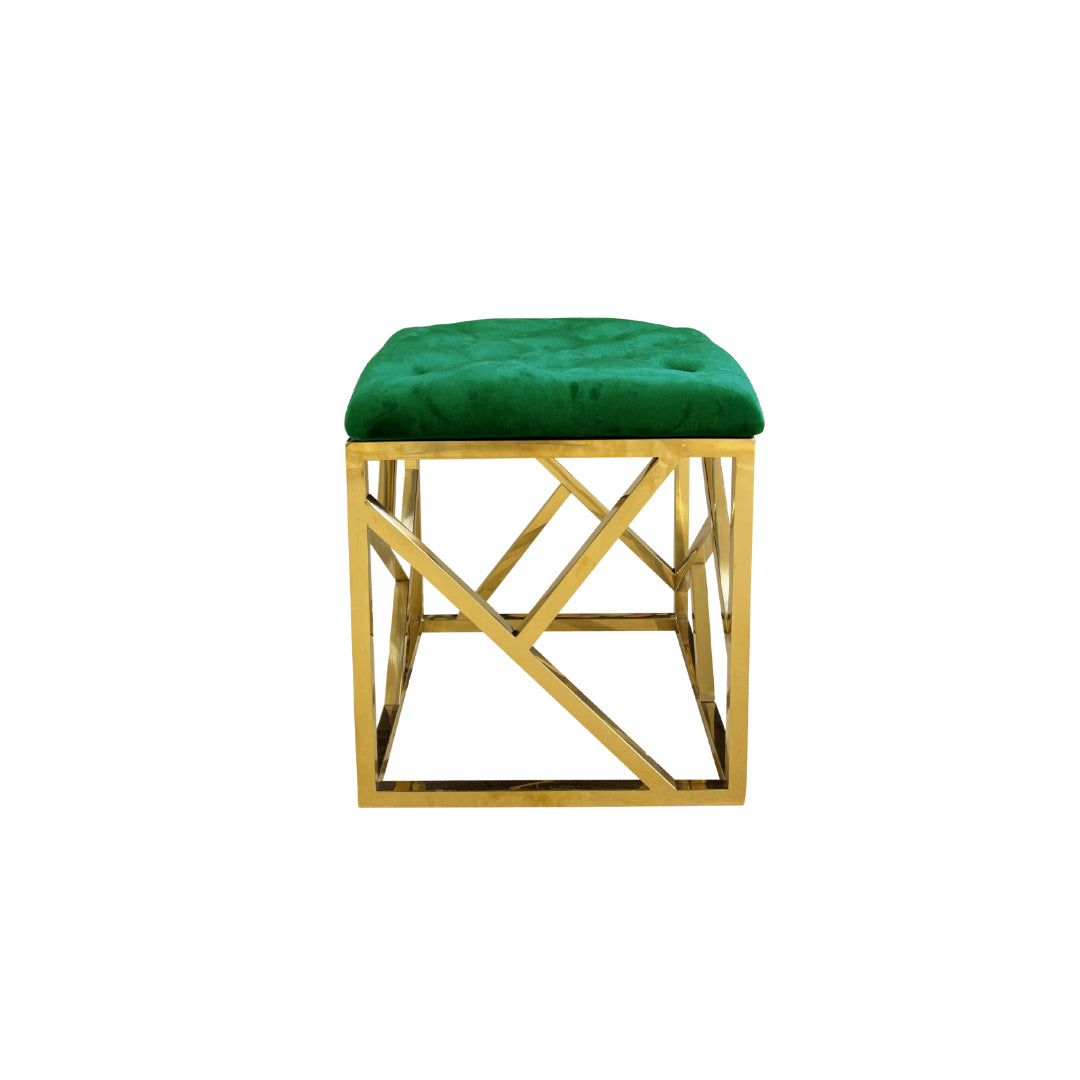 Crisscross Ottoman