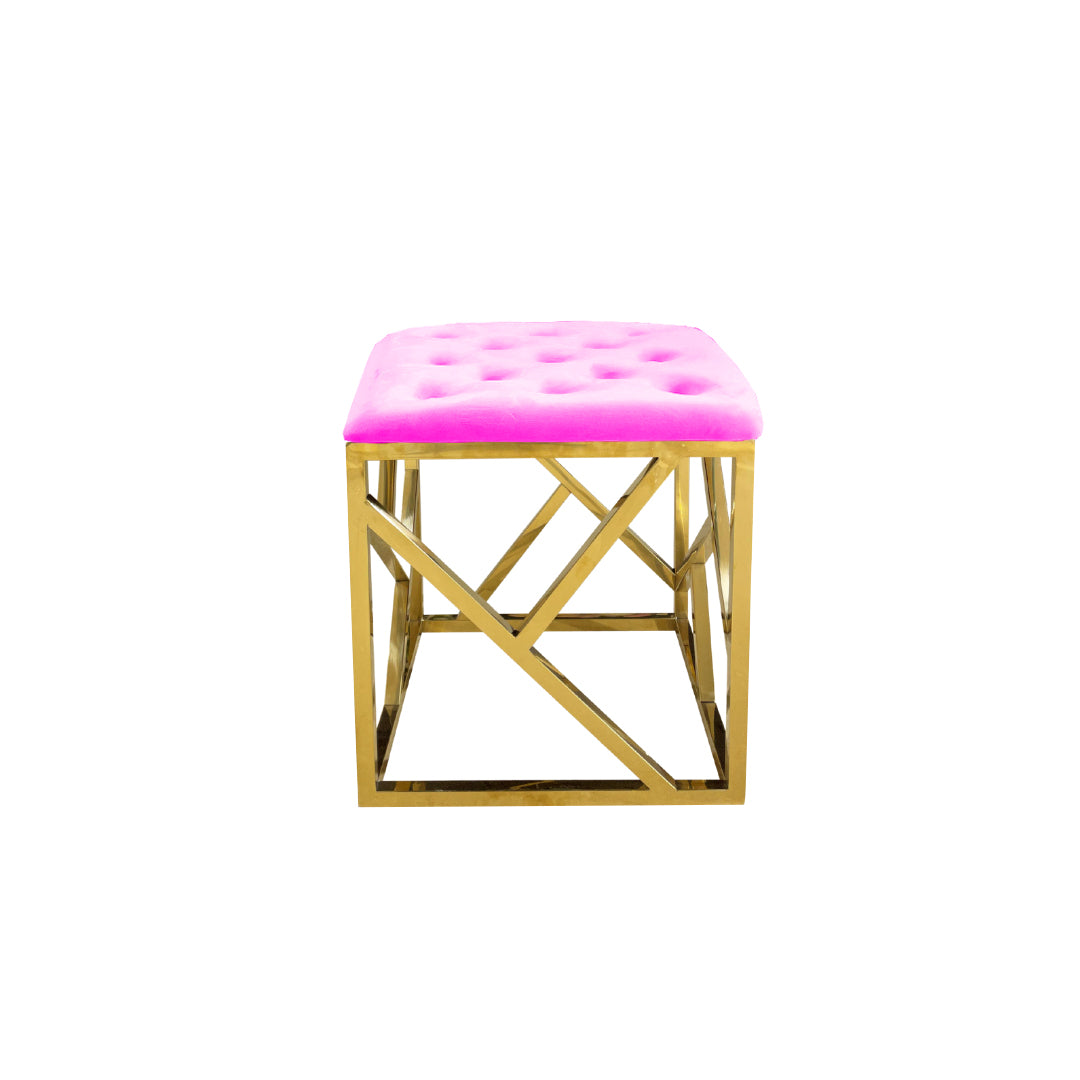 Crisscross Ottoman
