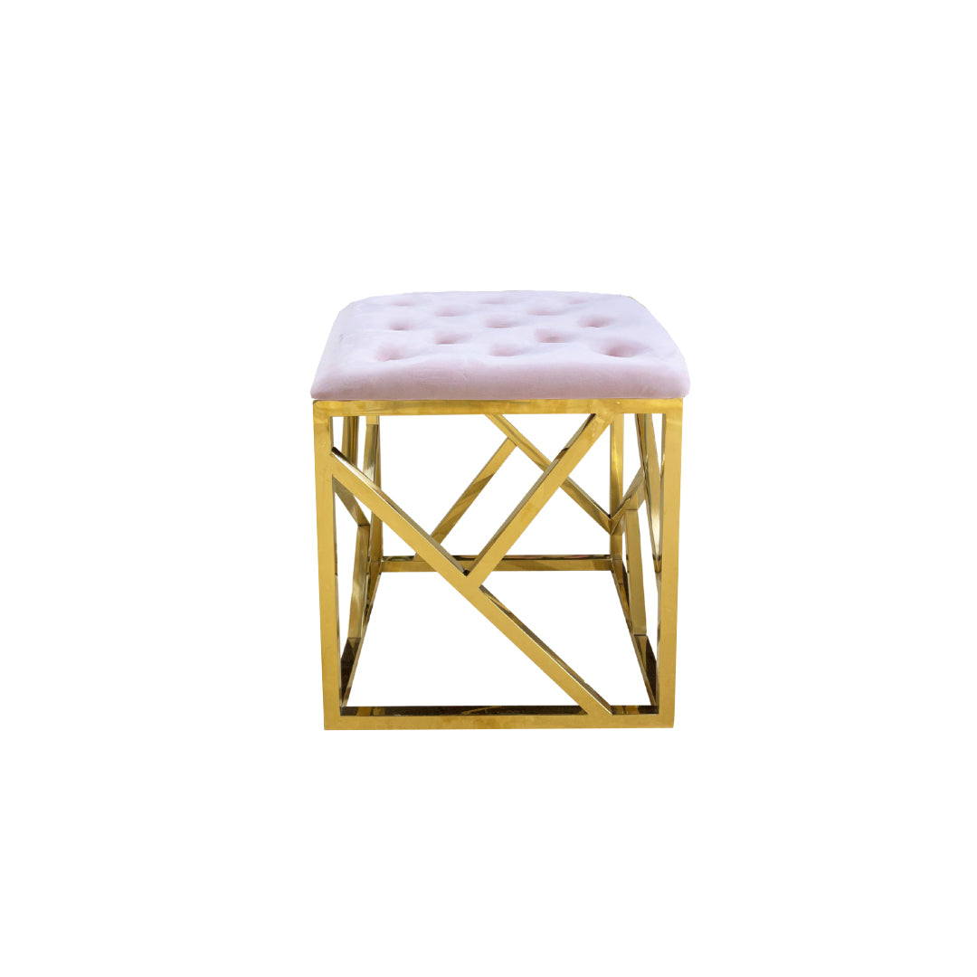 Crisscross Ottoman