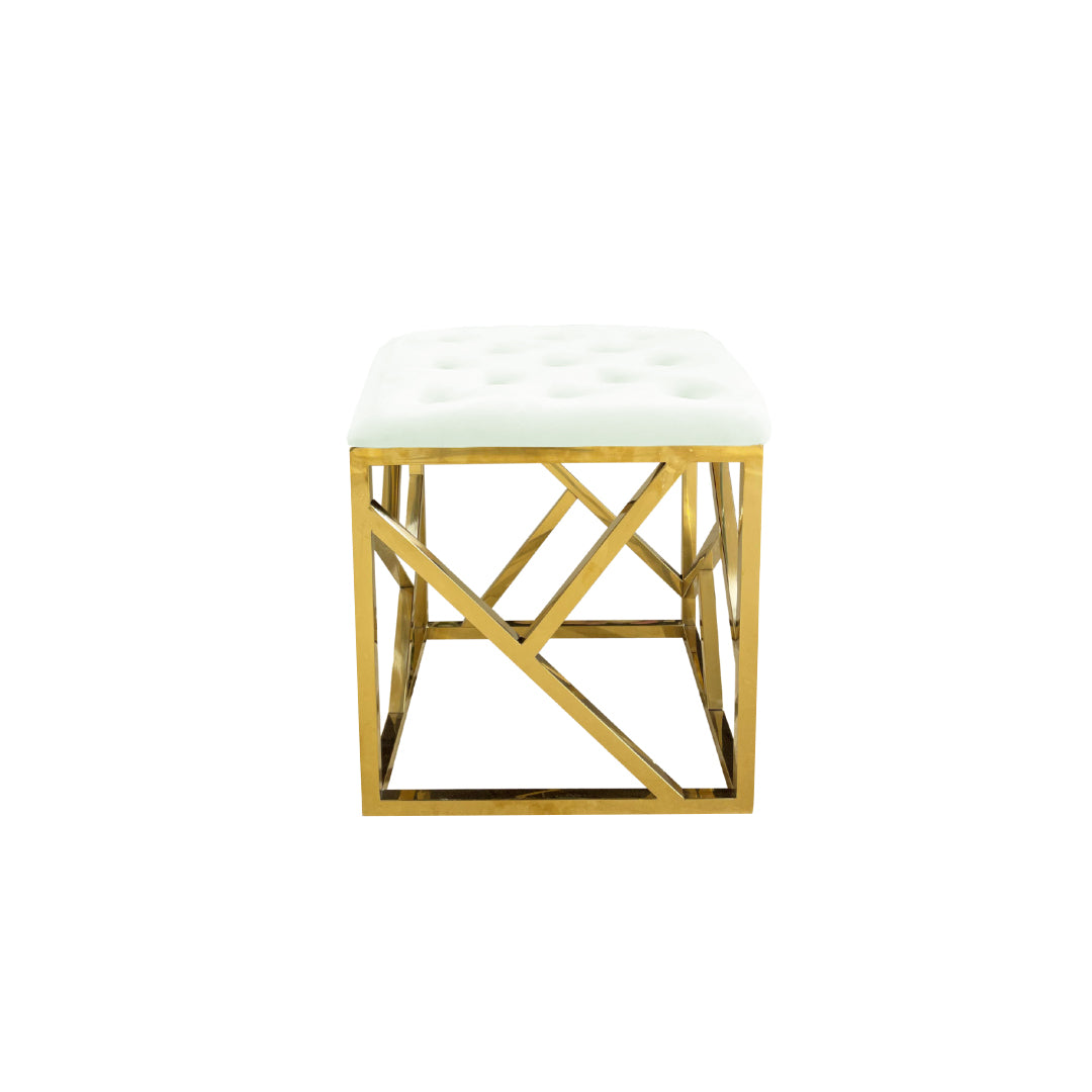 Crisscross Ottoman