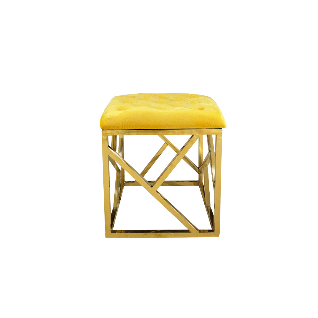 Crisscross Ottoman