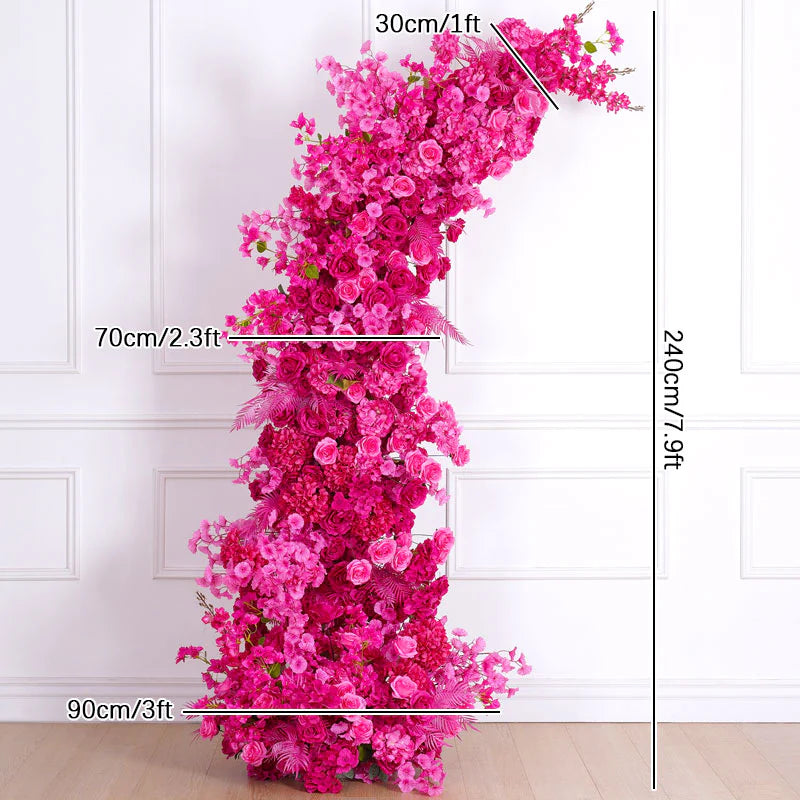 Hot Pink Flower Stand