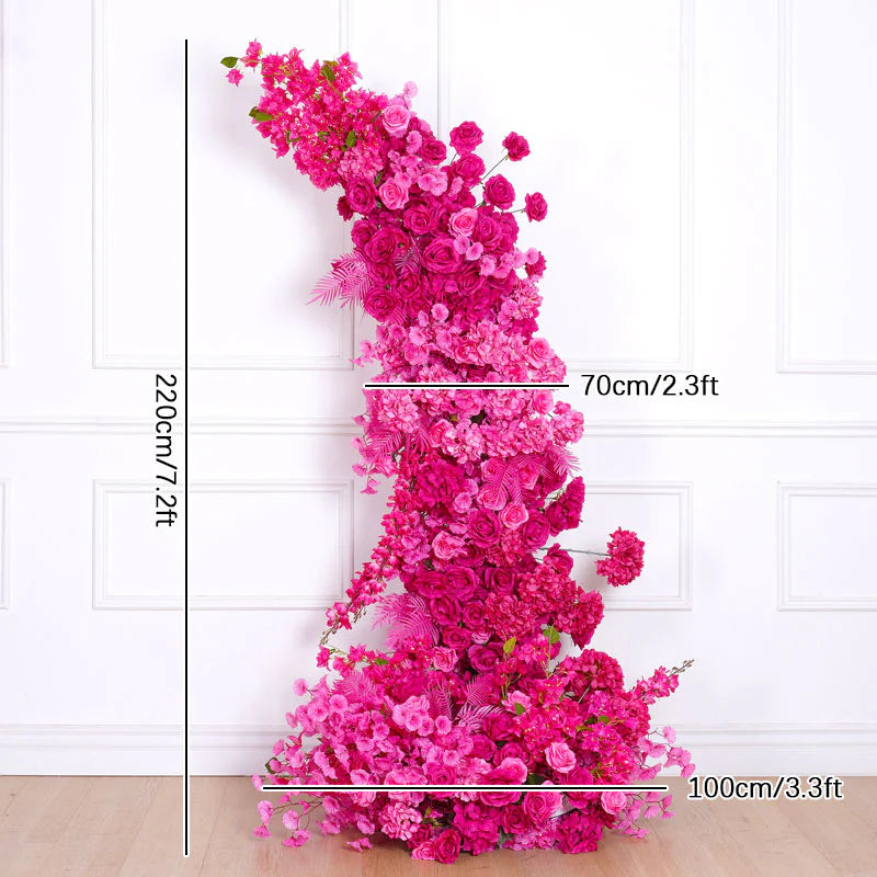 Hot Pink Flower Stand