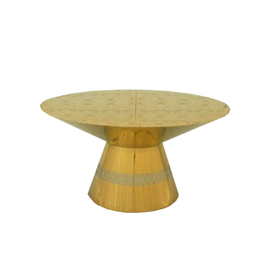 Circle Dining Table (Gold)