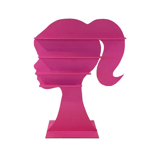 Barbie Head Shelf