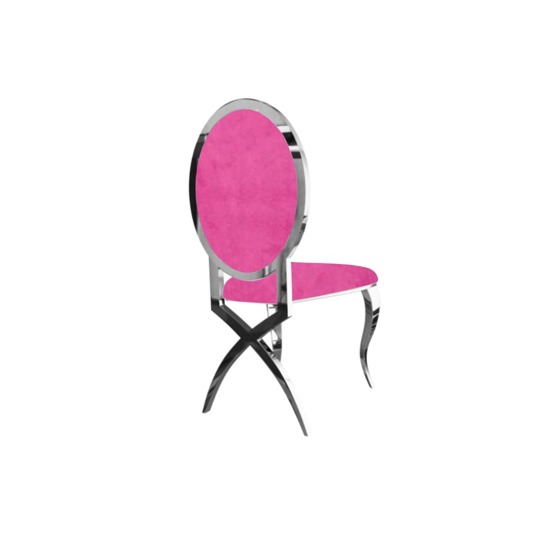 Crossback Silver Chair