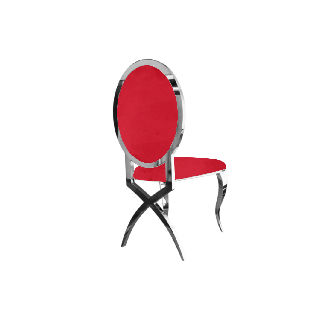 Crossback Silver Chair