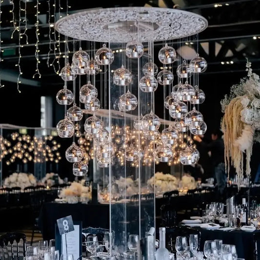 Lucid Beads Centerpiece (Crystal Acrylic)