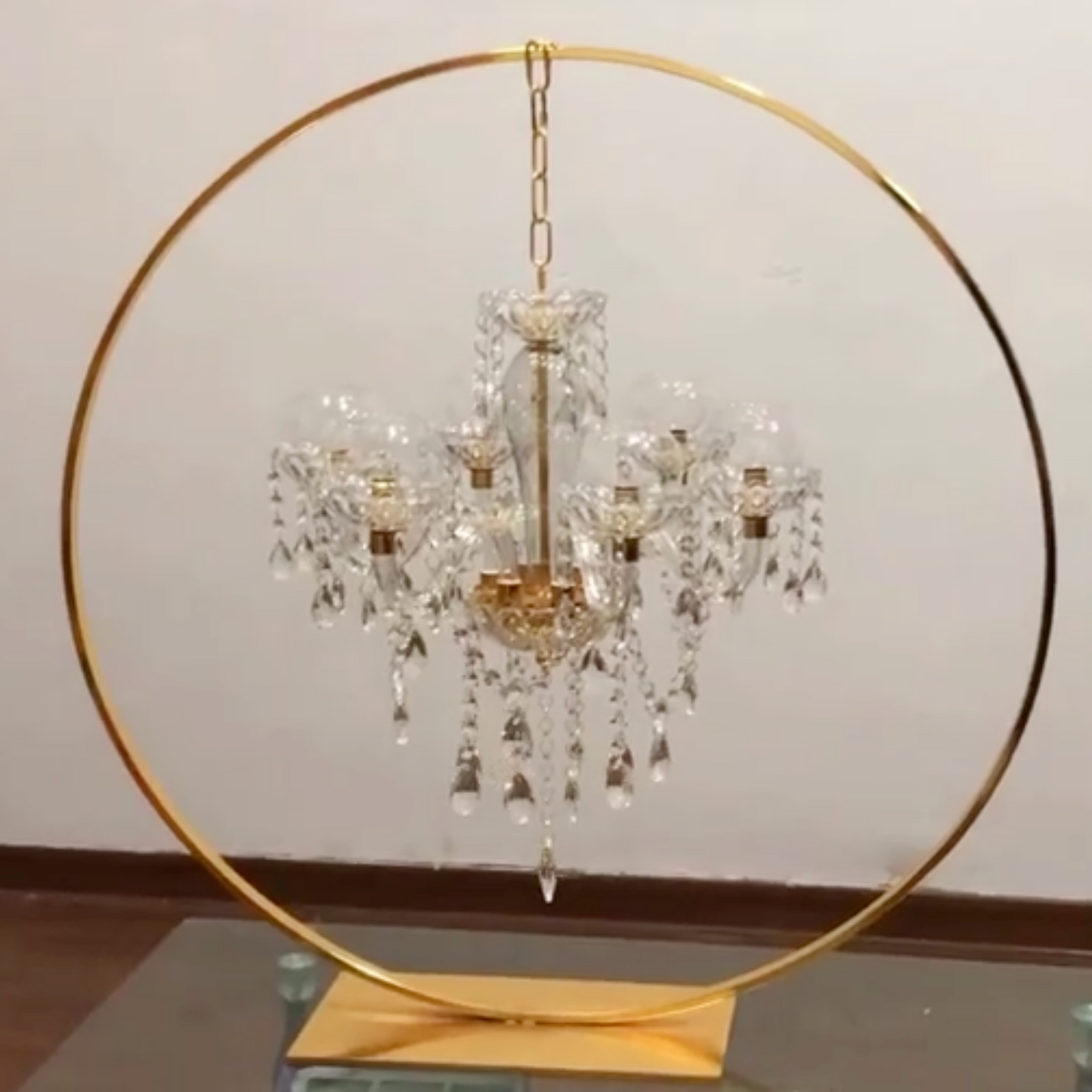 Circle Chandelier Candelabra