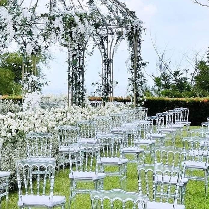 Ghost Tiffany Chair LUX EVENT RENTALS