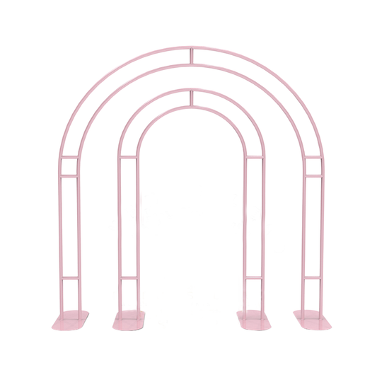 Dual Arch Pink Panel