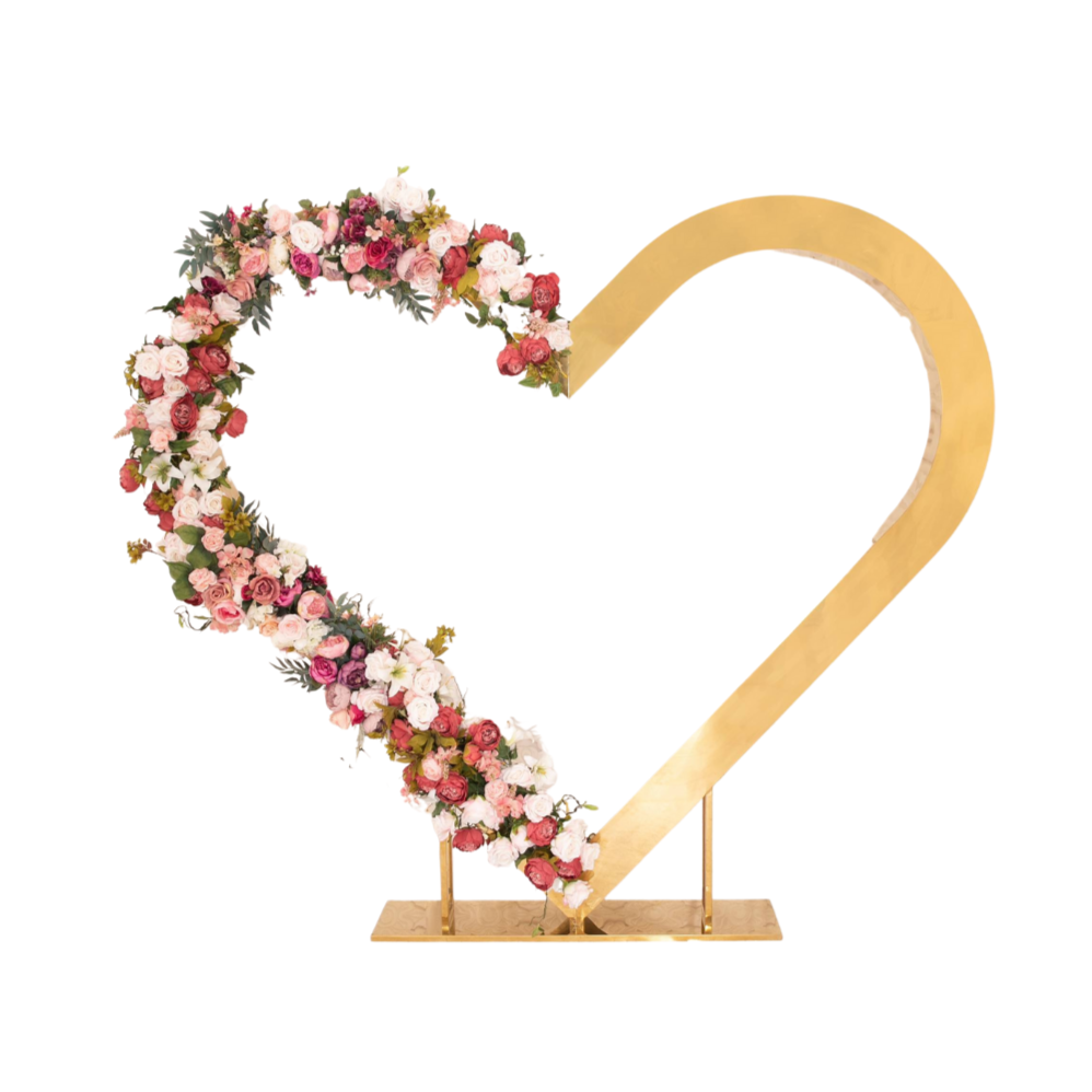 Heart Backdrop – LUX EVENT RENTALS