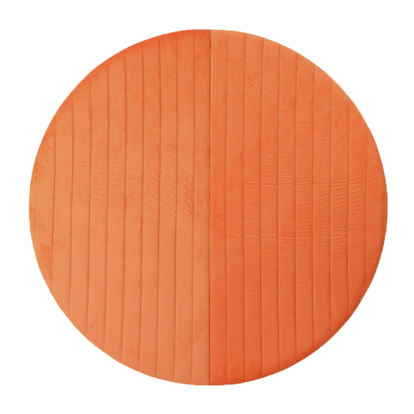 Soft Touch Wall (Orange) LUX EVENT RENTALS