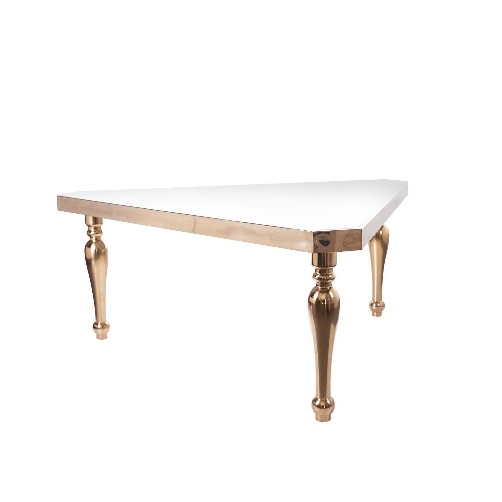 Triangular Table Large Vogue Triangular Table – LUX EVENT RENTALS